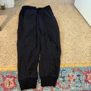 Black Lululemon Dance Studio Joggers